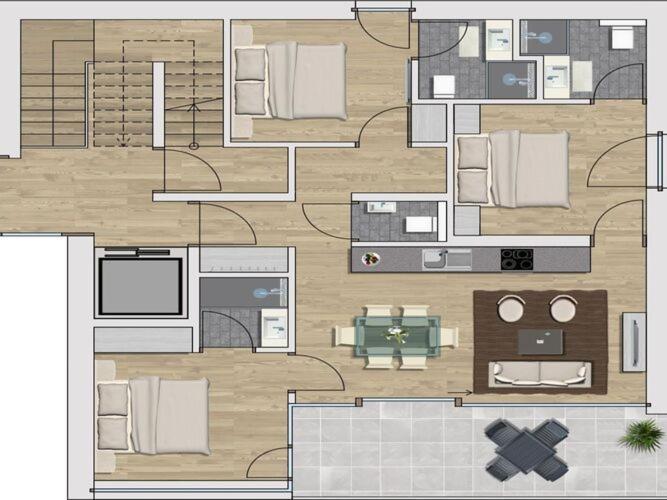 B-home, Apartment